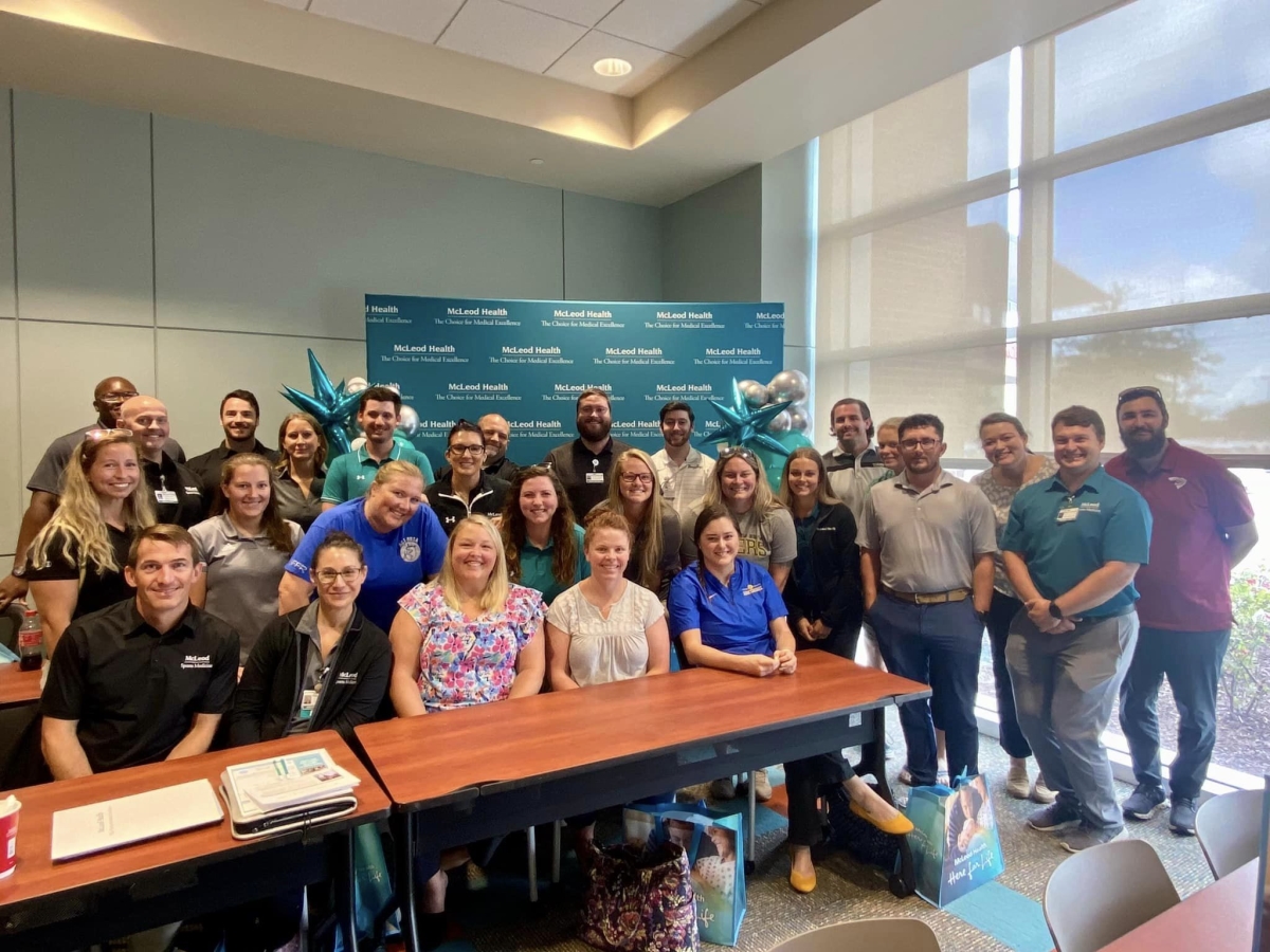 McLeod Hosts Sports Medicine Symposium for Local Athletic Trainers